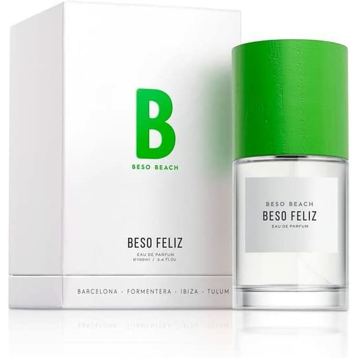 Uniseks Parfum Beso Beach Beso Feliz EDP 100 ml - Schoonheid, Parfums en geuren - Beso Beach