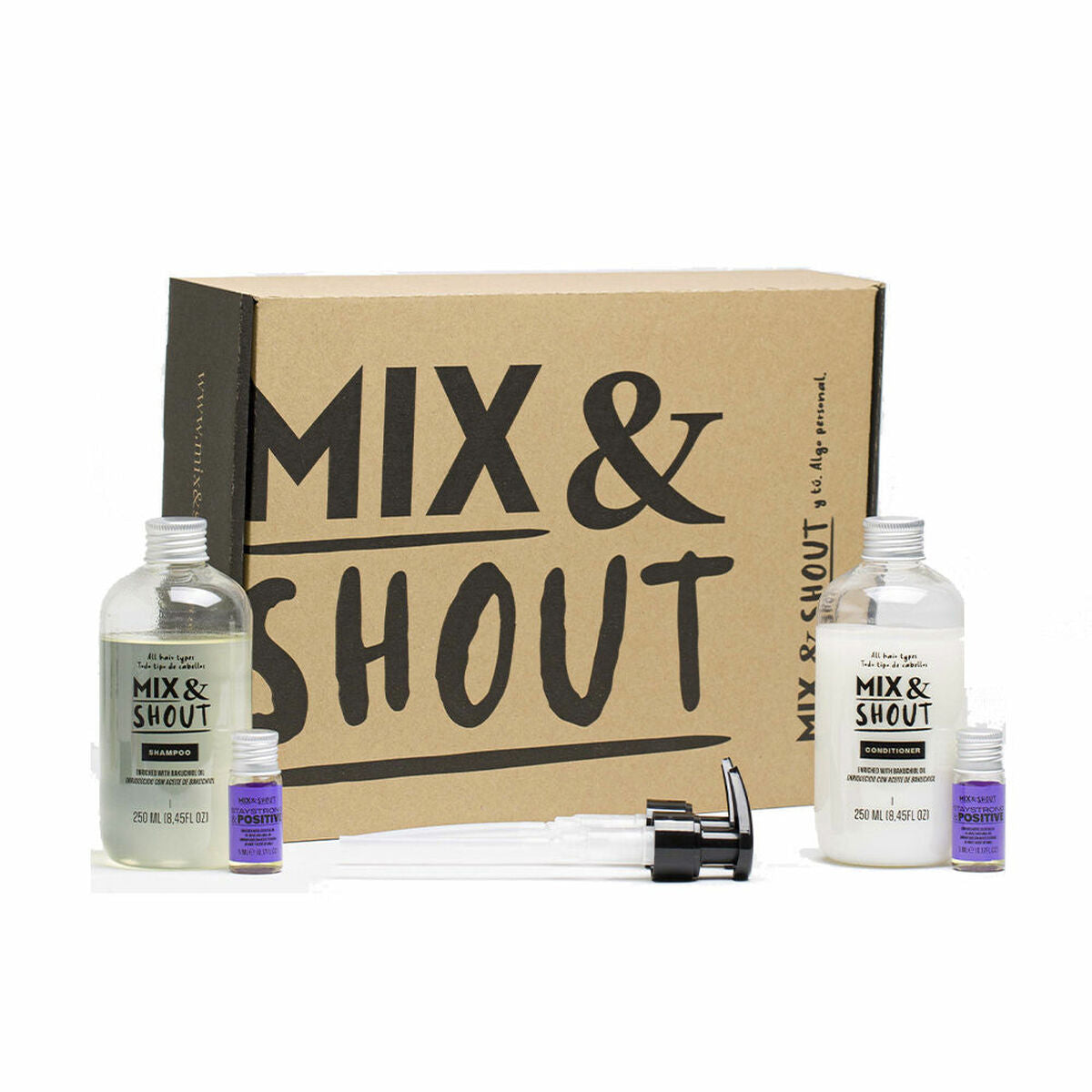 Shampoo Mix & Shout Rutina Equilibrante Lote 4 Onderdelen Balancerende - Schoonheid, Haarverzorging - Mix & Shout