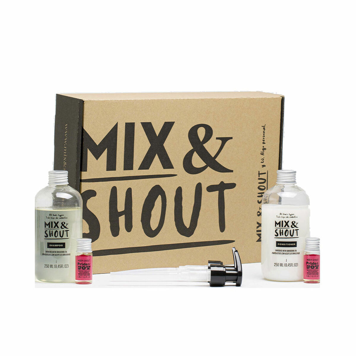 Shampoo Mix & Shout Rutina Protector Lote Beschermer 4 Onderdelen - Schoonheid, Haarverzorging - Mix & Shout