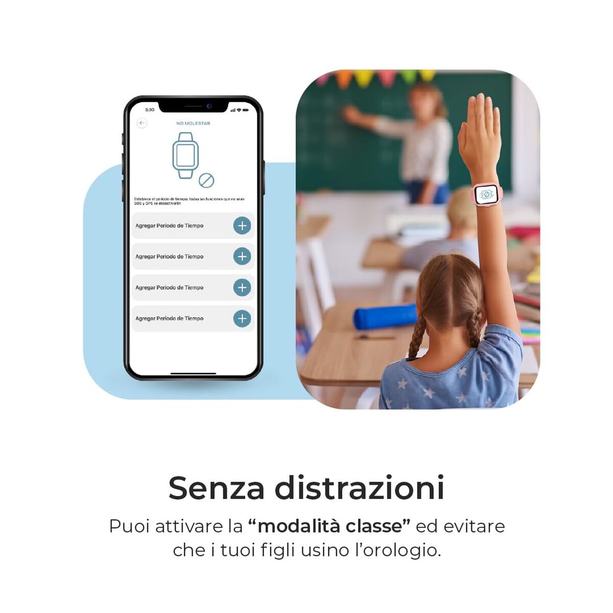 Smartwatch SaveFamily 40 mm - Elektronica - SaveFamily