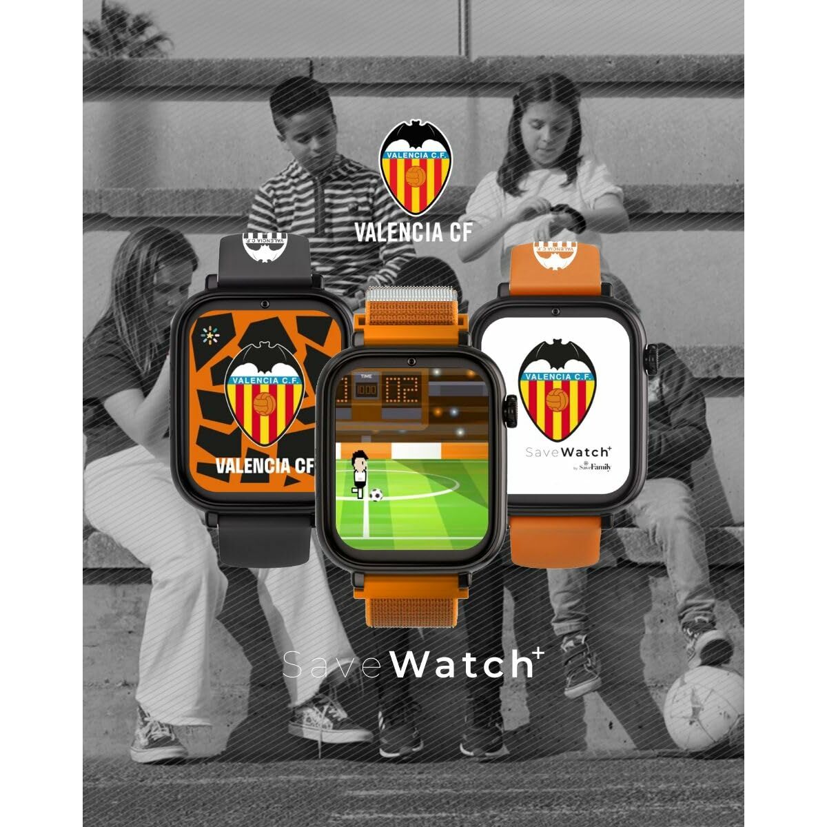 Smartwatch Save Family SWPVCF - SILNARAN Zwart Oranje 1,3'' - Elektronica - Save Family