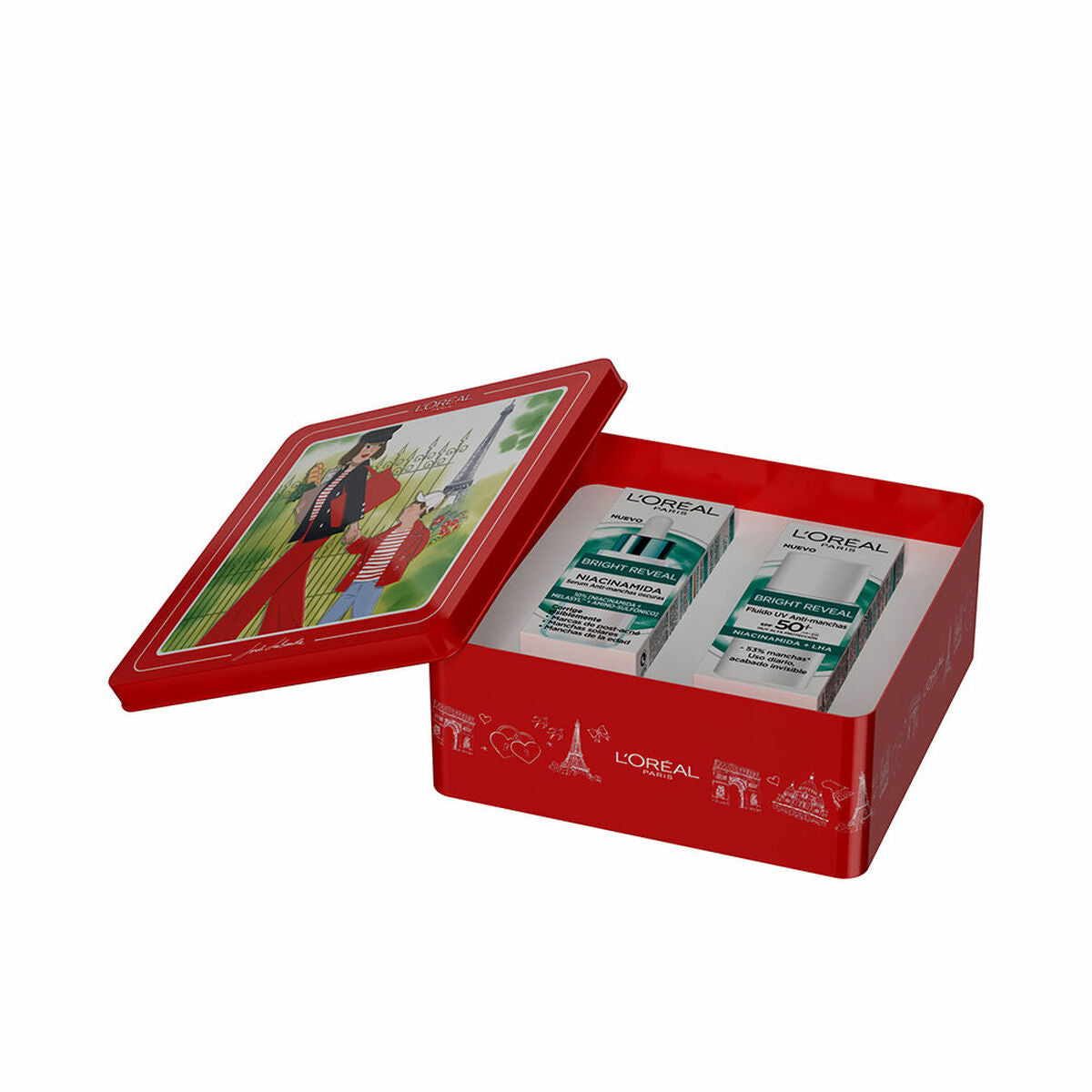 Make-up Set L'Oreal Make Up BRIGHT REVEAL NIACINAMIDA 2 Onderdelen