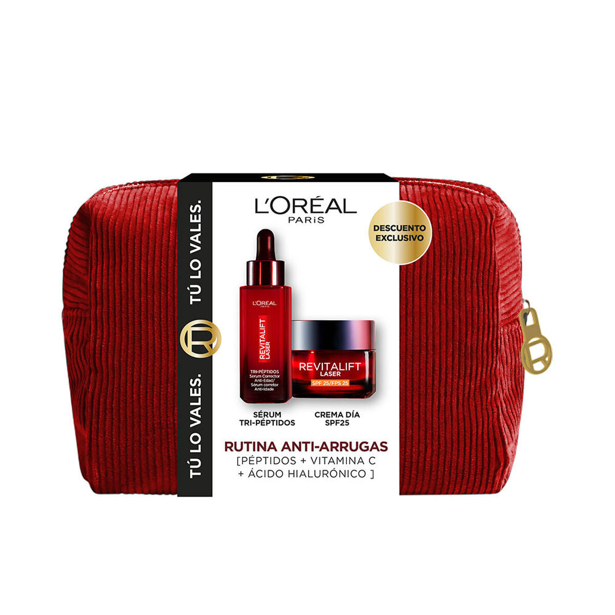 Cosmeticaset voor Dames L'Oreal Make Up REVITALIFT LASER 3 Onderdelen