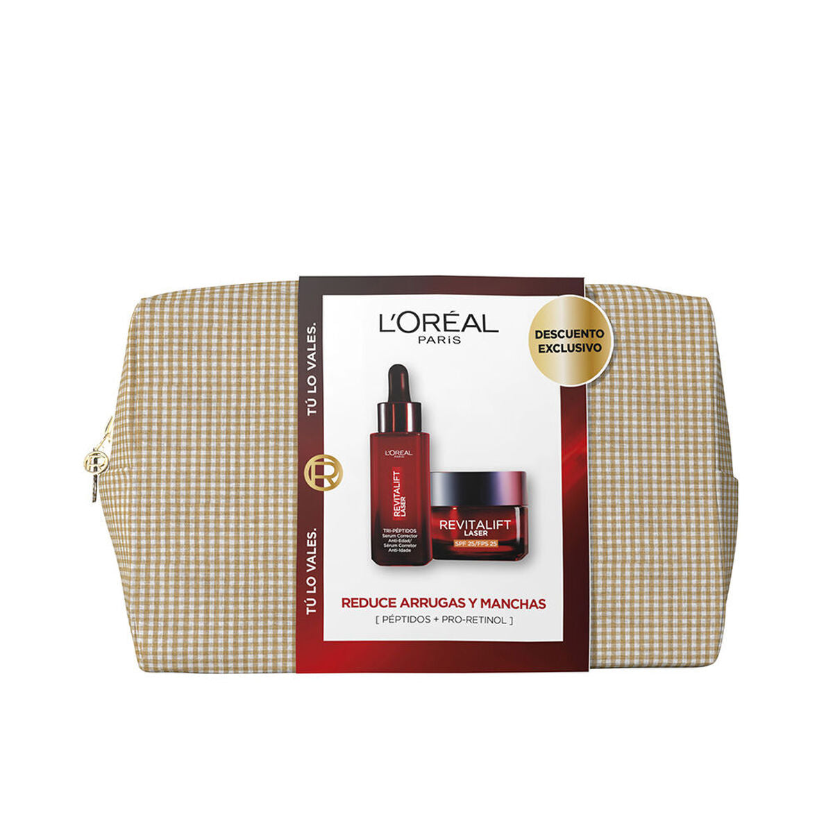 Cosmeticaset voor Dames L'Oreal Make Up REVITALIFT 2 Onderdelen - Schoonheid, Huidverzorging - L'Oreal Make Up
