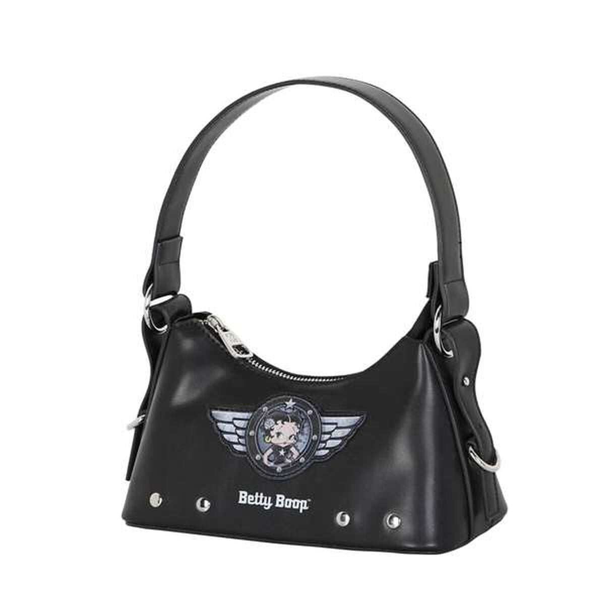 Handtas Betty Boop Zwart - Bagage, Tassen - Betty Boop