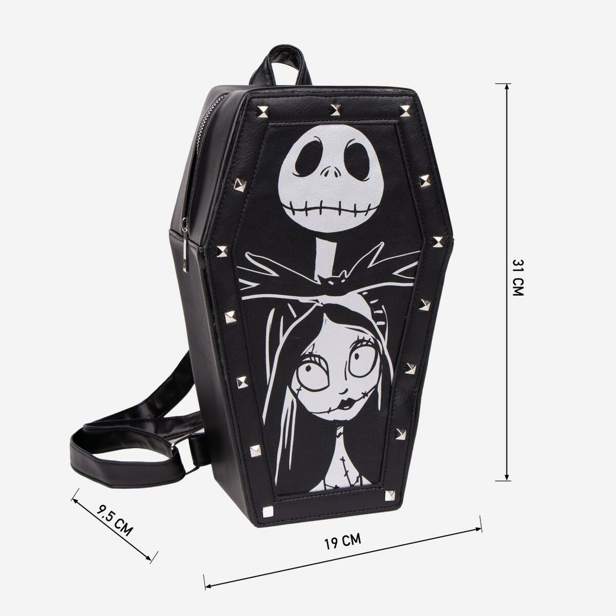 Rugzak The Nightmare Before Christmas Zwart 19 x 31 x 10,5 cm - Bagage, Rugzakken - The Nightmare Before Christmas