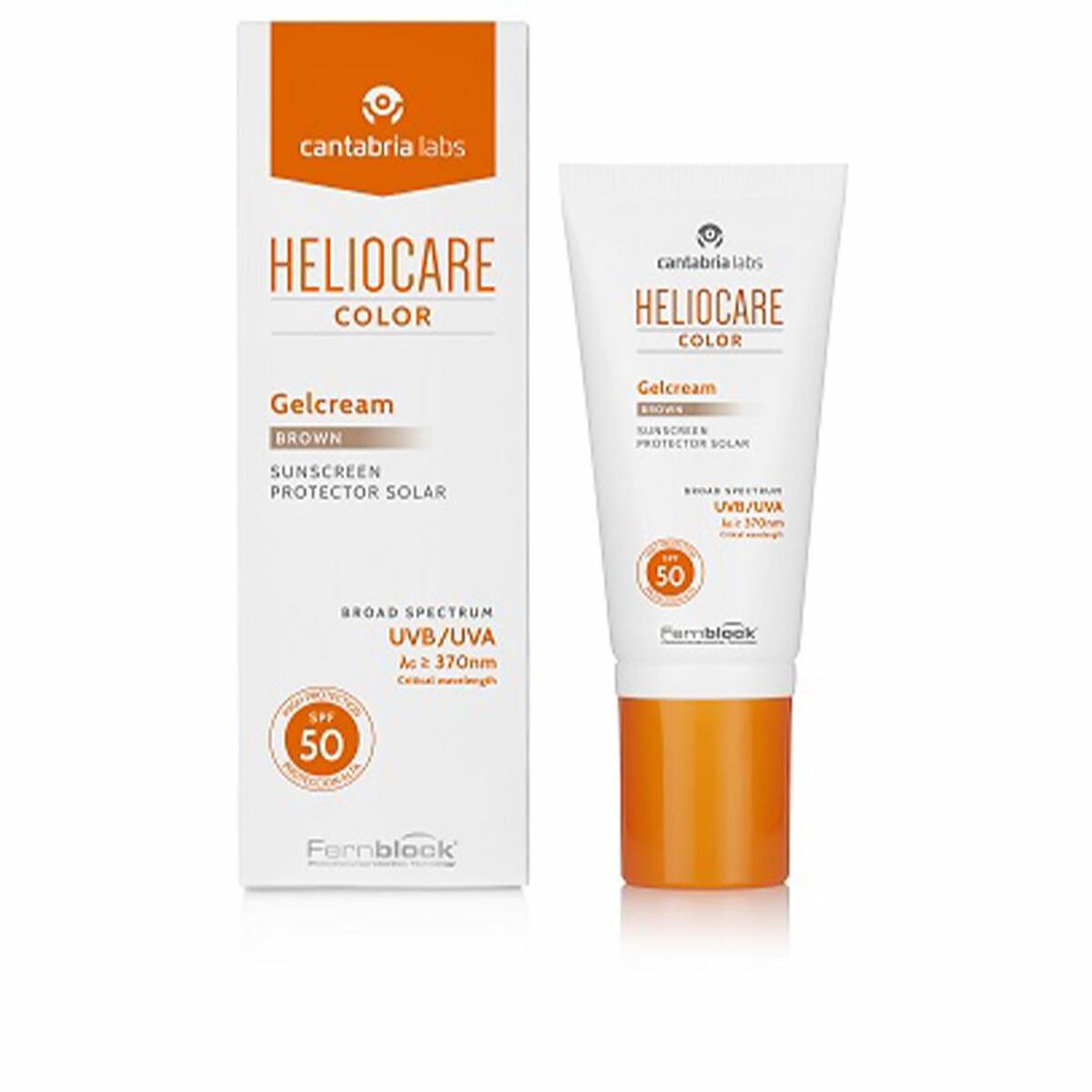 Hydraterende Crème met Kleur Color Gelcream Heliocare SPF50 Spf 50
