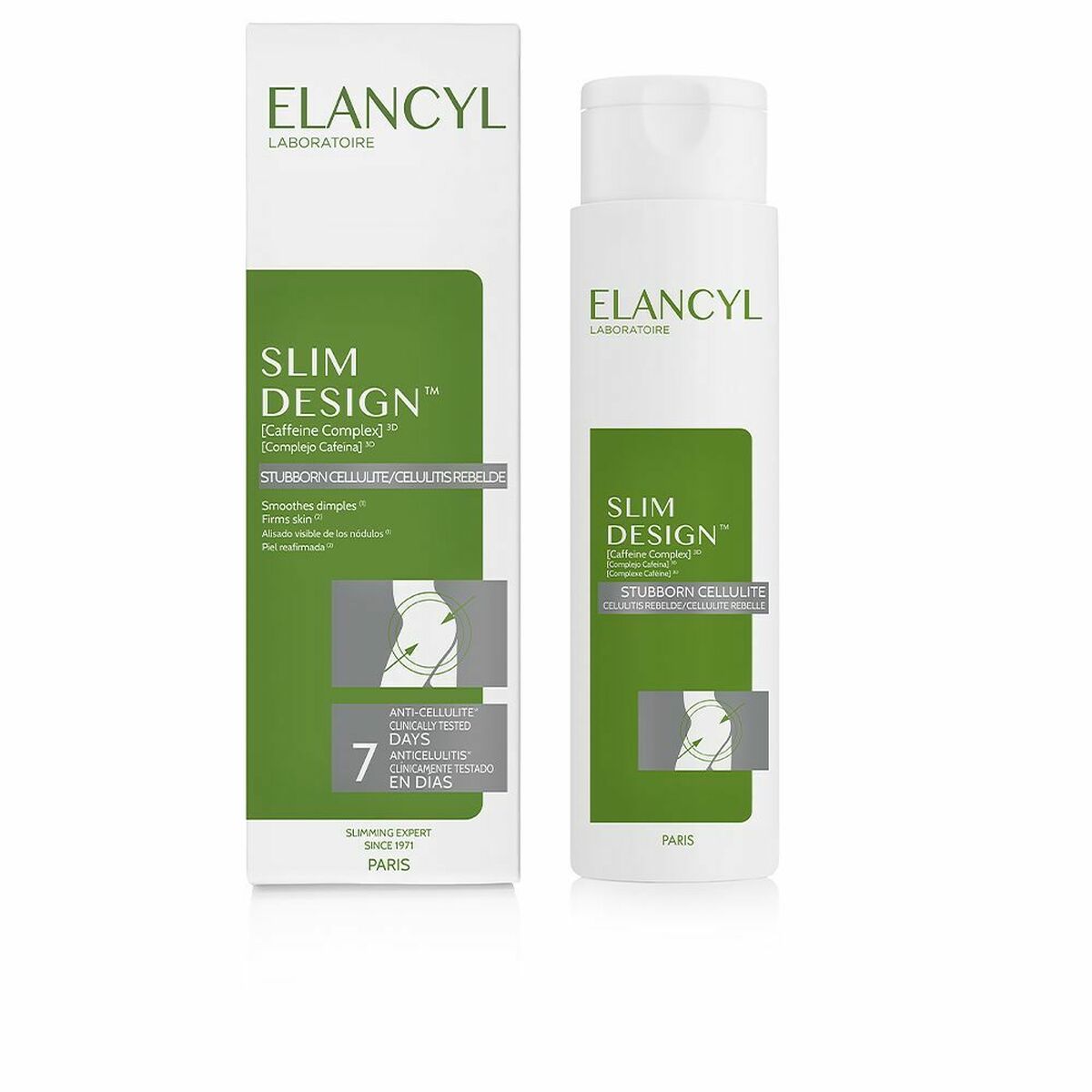 Anti - Cellulitis Crème Elancyl Slim Design 200 ml - Schoonheid, Huidverzorging - Elancyl