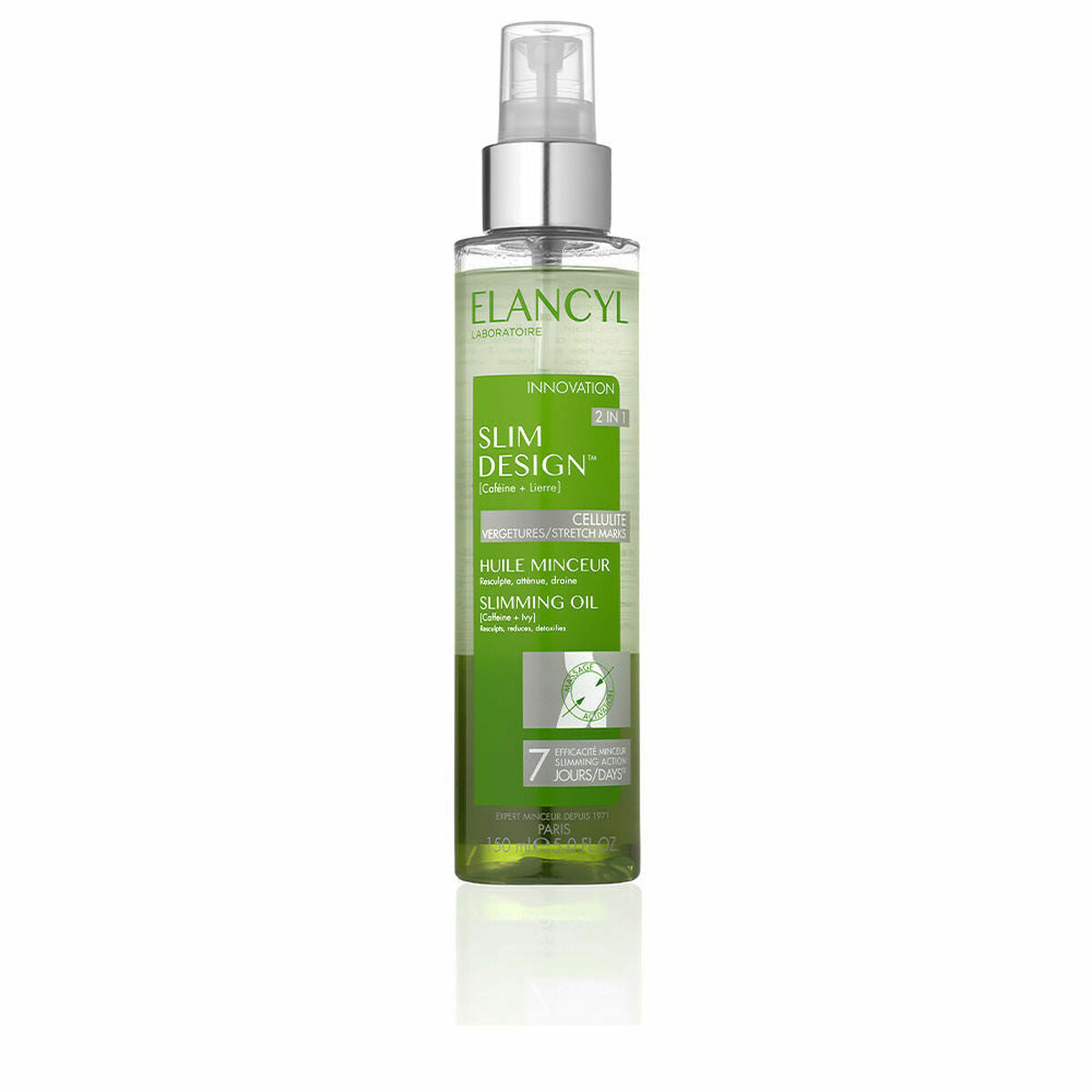 Anti - Cellulitis Lichaamsolie Elancyl Slim Design 150 ml - Schoonheid, Huidverzorging - Elancyl