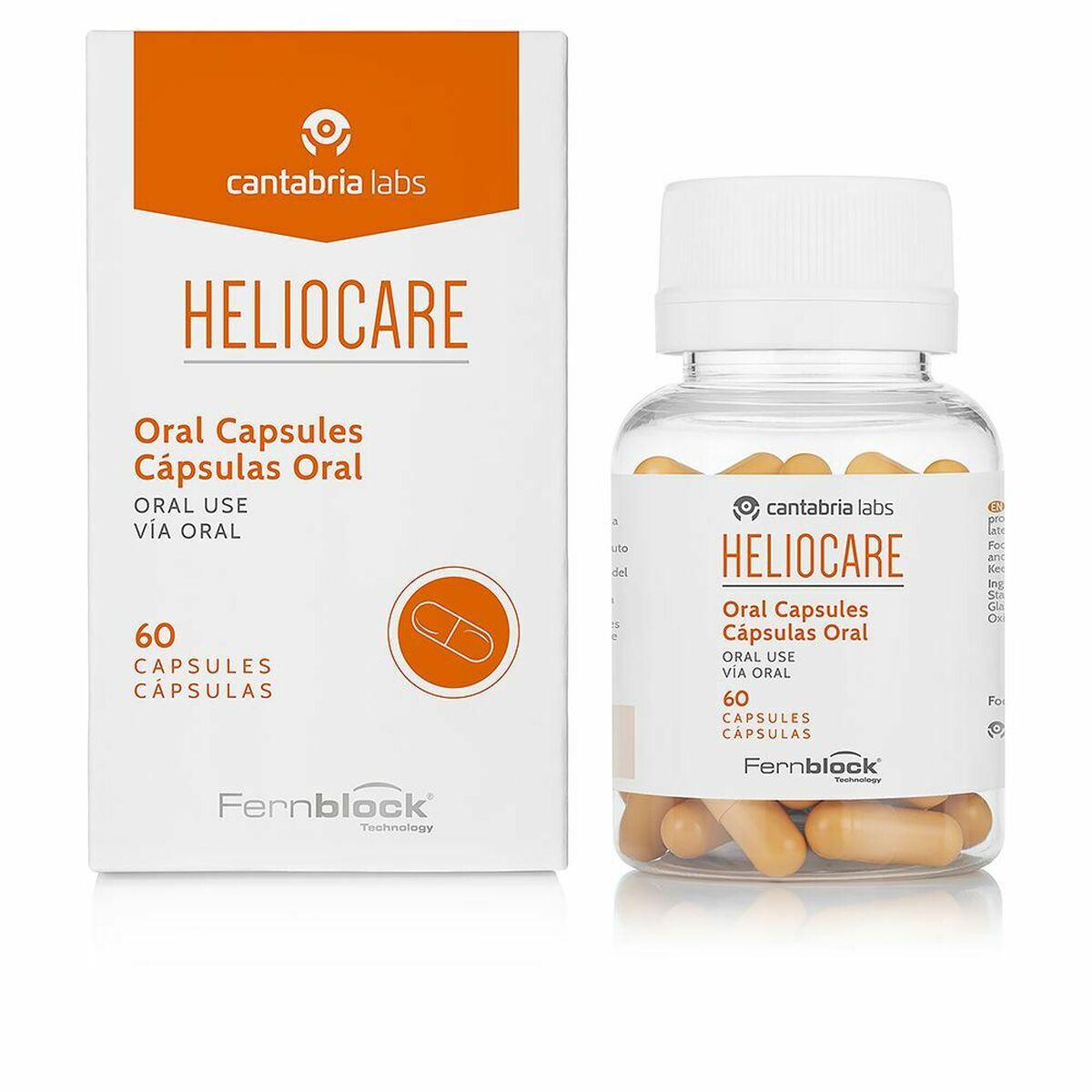 Capsules Heliocare Advanced Zonnebescherming (60 Stuks) - Schoonheid, Huidverzorging - Heliocare