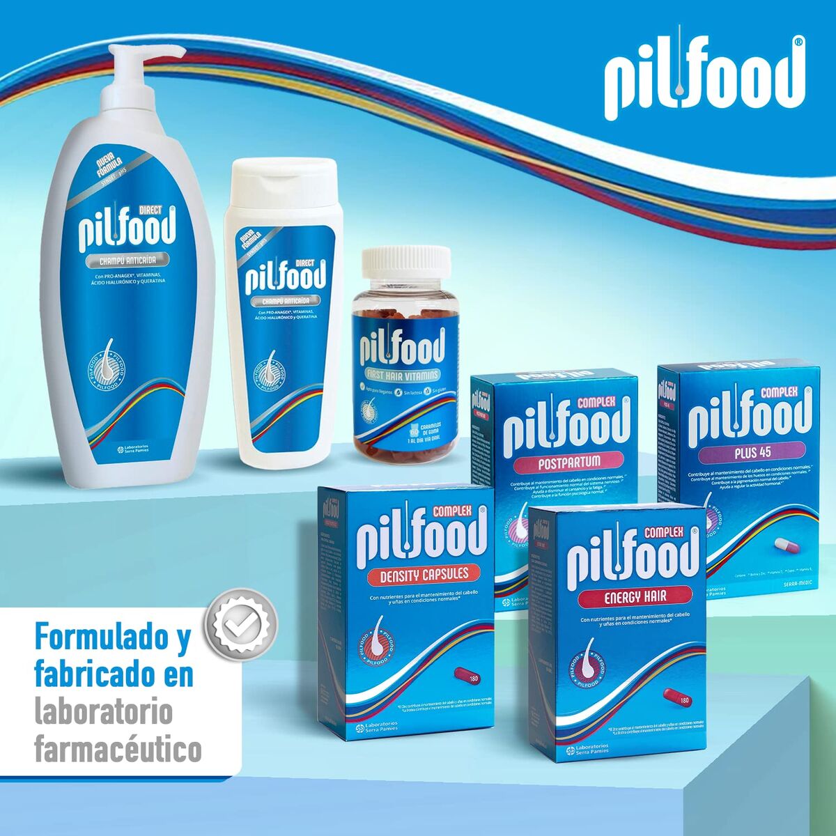 Anti-Haarverlies Shampoo Pilfood DIRECT 500 ml