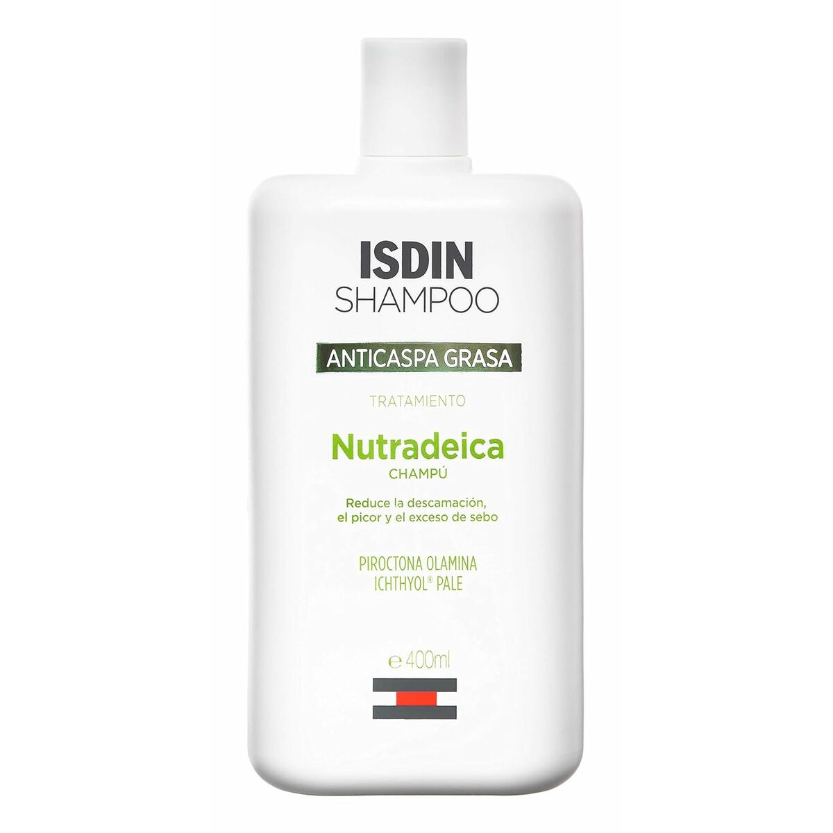 Ontvettende Shampoo Isdin Nutradeica 400 ml Antiroos