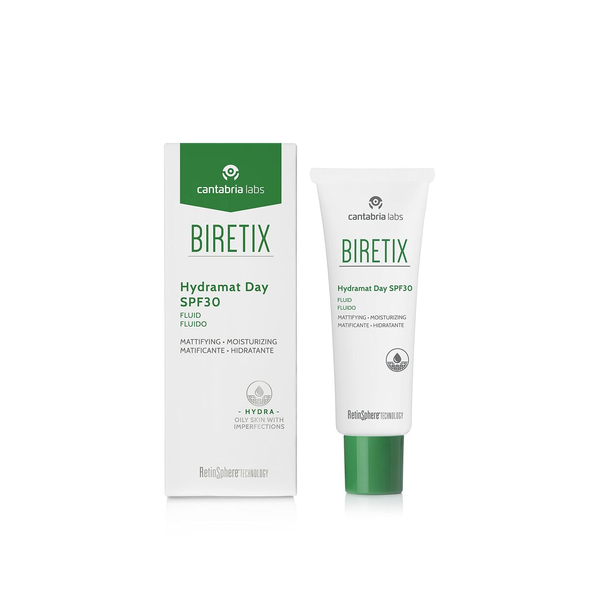 Hydraterende Gezichtscrème BIRETIX Hydramta Day Spf 30 Spf 30+ 50 ml - Schoonheid, Huidverzorging - BIRETIX