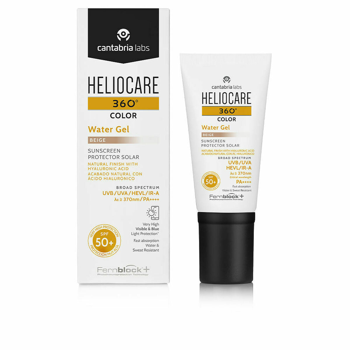 Zonnebrandcrème met Kleur Heliocare Color Beige Spf 50 Spf 50+ 50 ml Gel - Schoonheid, Huidverzorging - Heliocare