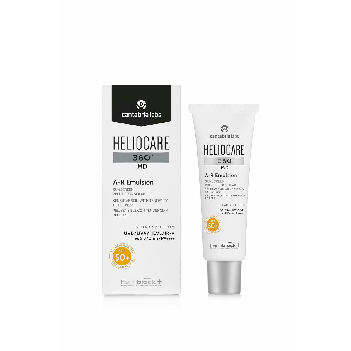 Gezichtszonnecrème Heliocare Heliocare 360º Spf 50+ 50 ml Gevoelige huid