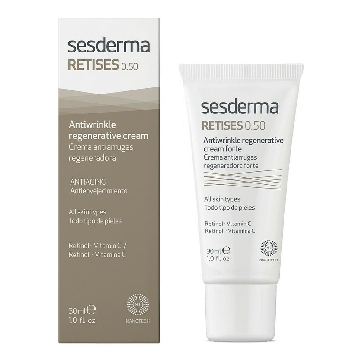 Regeneratieve Anti-Rimpel Crème Sesderma Retises 30 ml