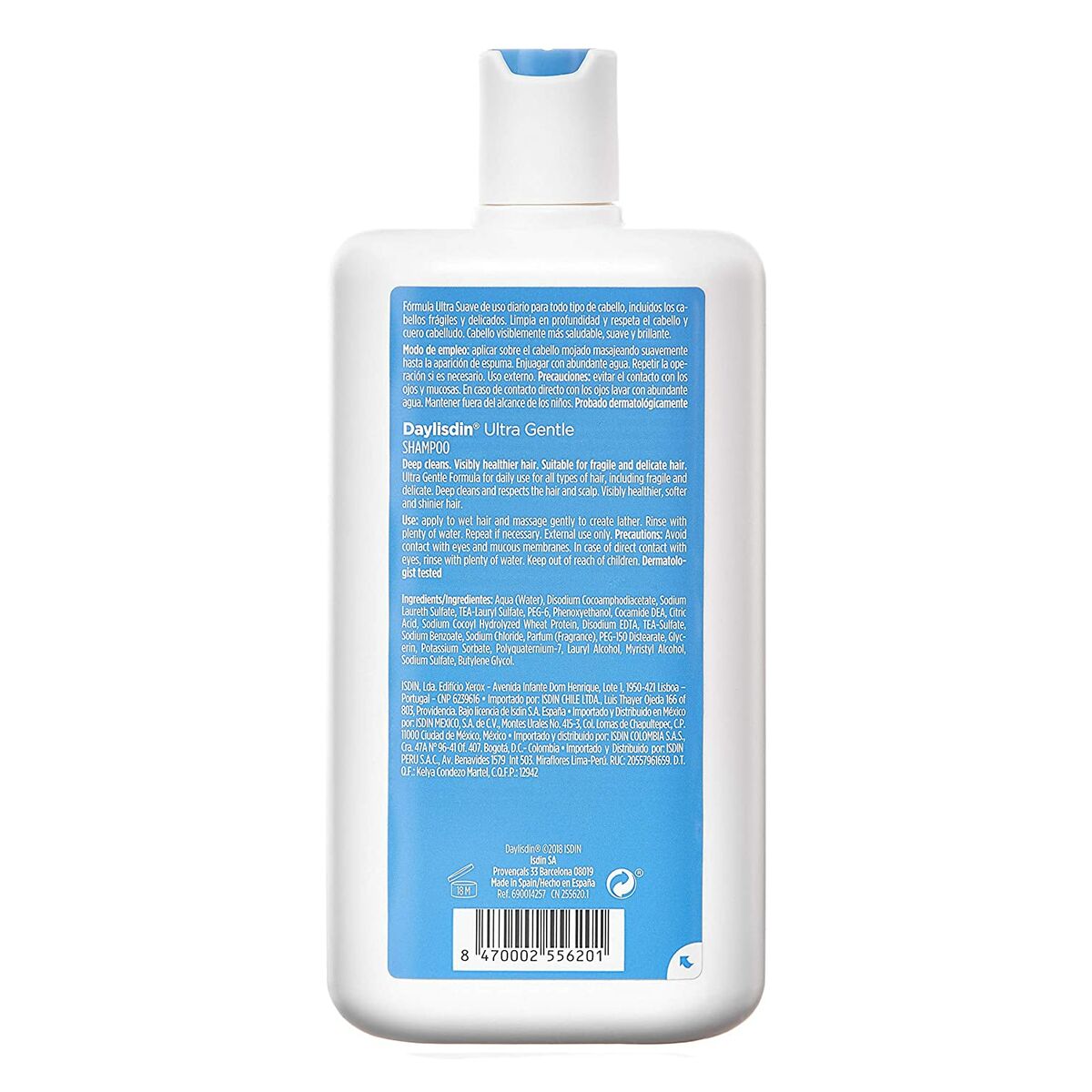 Shampoo voor dagelijks gebruik Isdin DAYLISDIN 400 ml