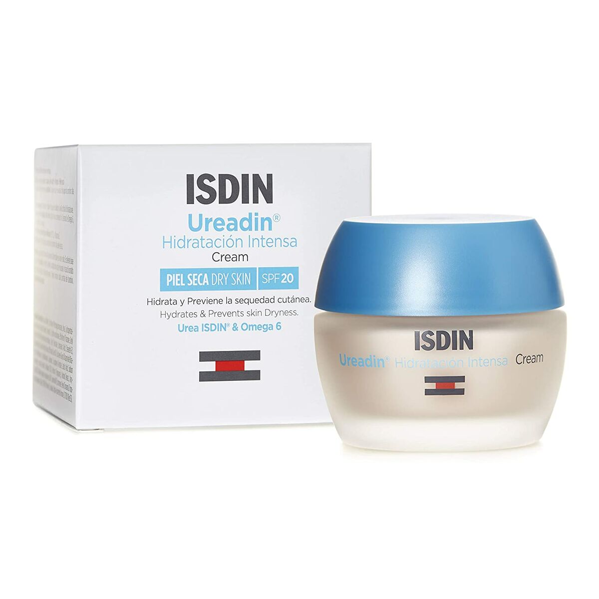Hydraterende Gezichtscrème Isdin Ureadin Spf 20 50 ml - Schoonheid, Huidverzorging - Isdin