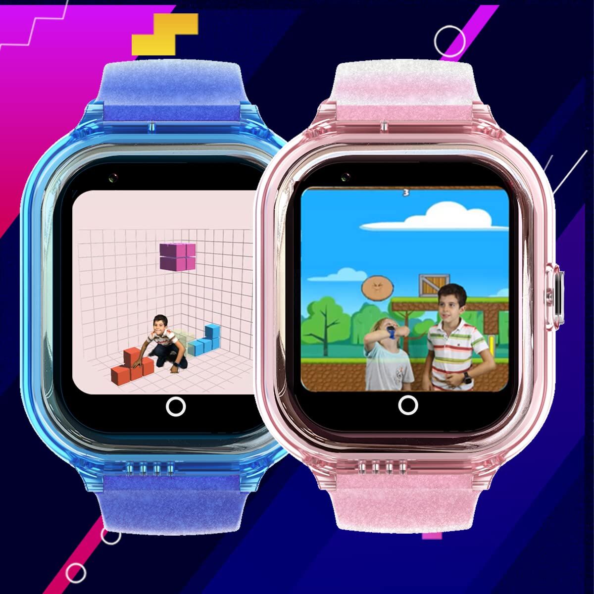 Smartwatch voor Kinderen Save Family RIA4G AZUL - Klokken, Jongens - Save Family