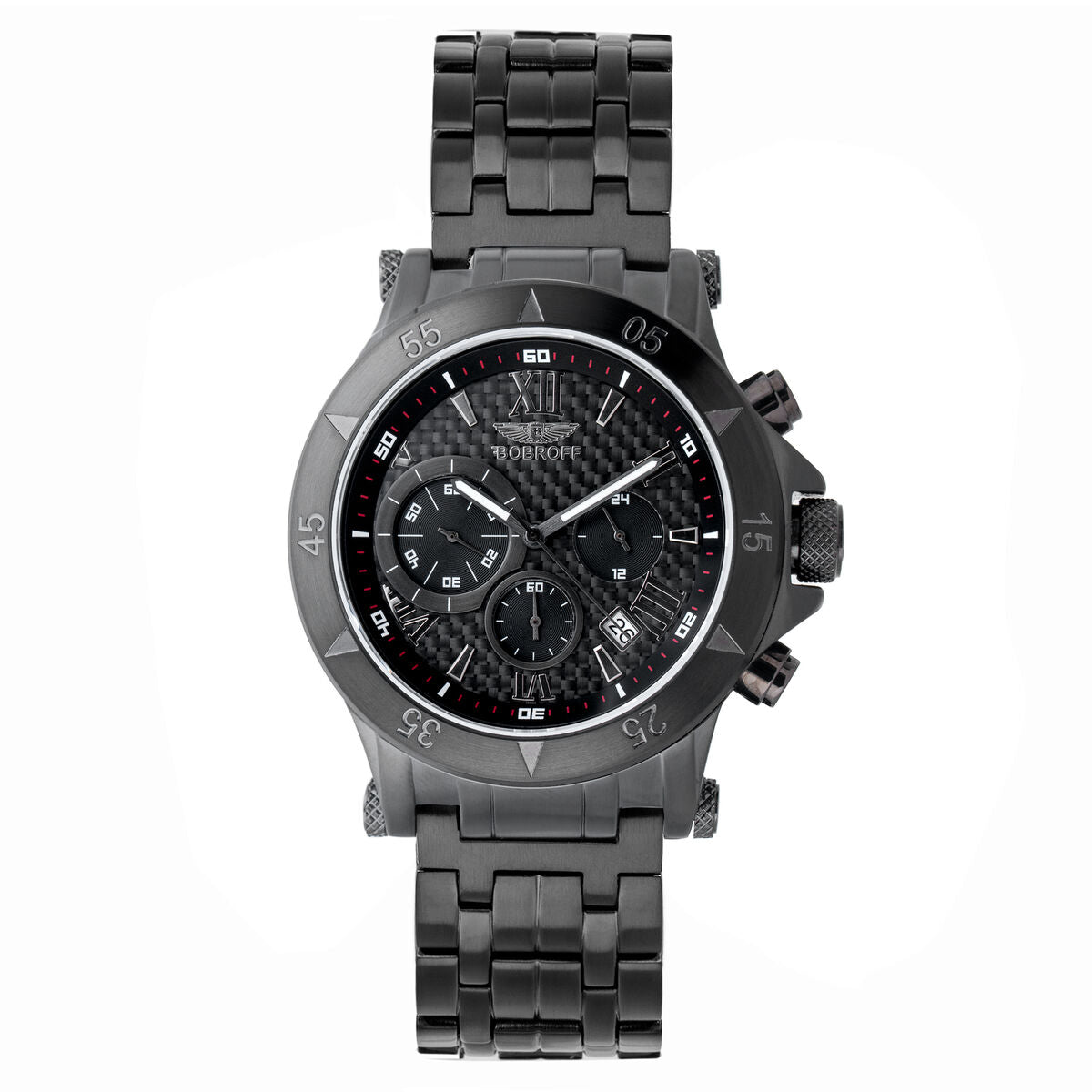 Horloge Heren Bobroff BF1001M21M (Ø 44 mm) - Klokken, Heren - Bobroff