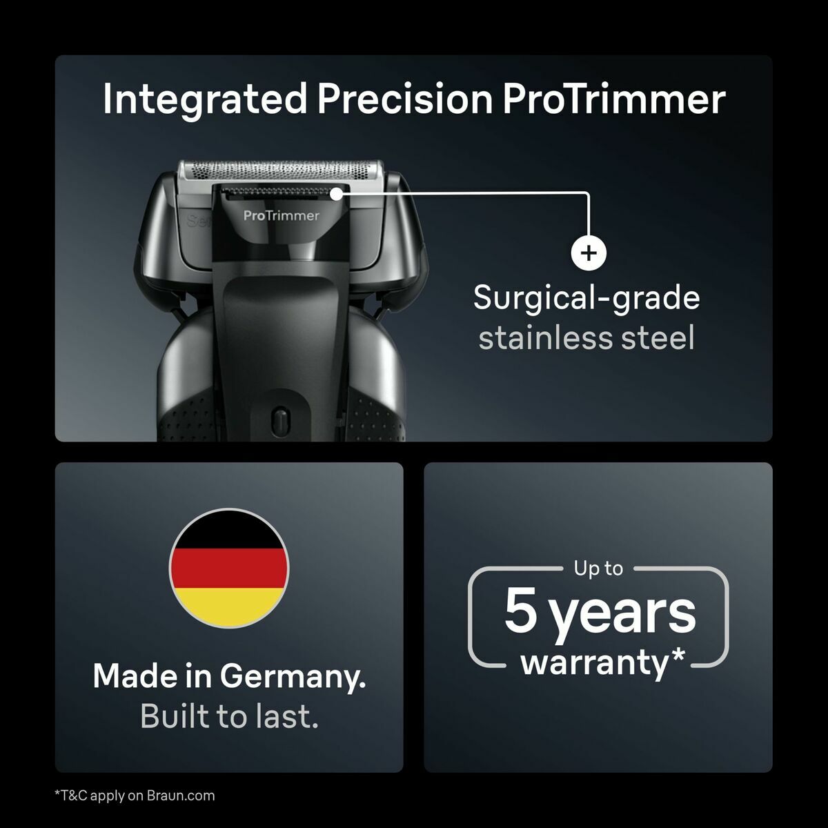 Elektrisch sScheerapparaat Braun Series 8 8617S