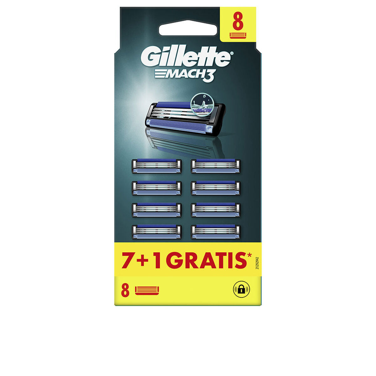 Hervulling Scheermesjes Gillette MACH 3 8 Onderdelen - Schoonheid, Scheren en ontharen - Gillette