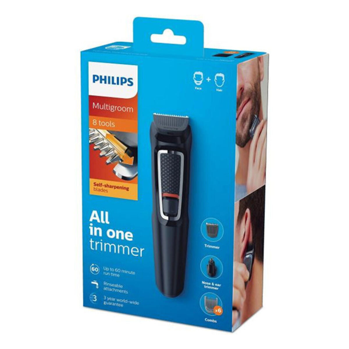 Tondeuse Philips MG3730/15 Zwart