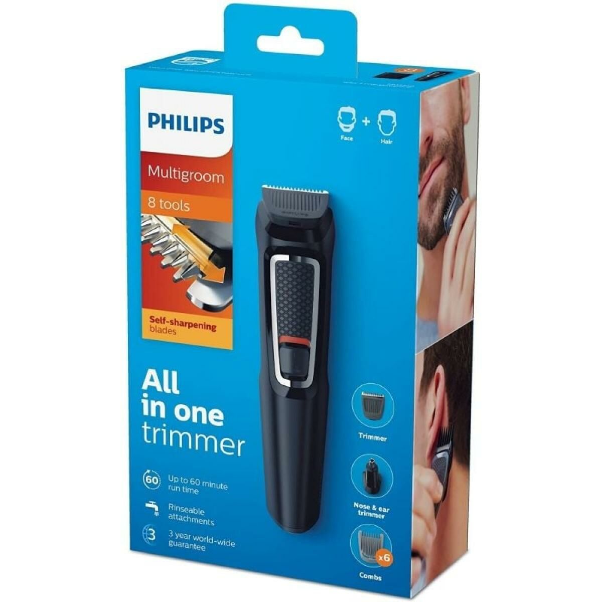 Tondeuse Philips MG3730/15 Multifunctioneel - Schoonheid, Haarverzorging - Philips