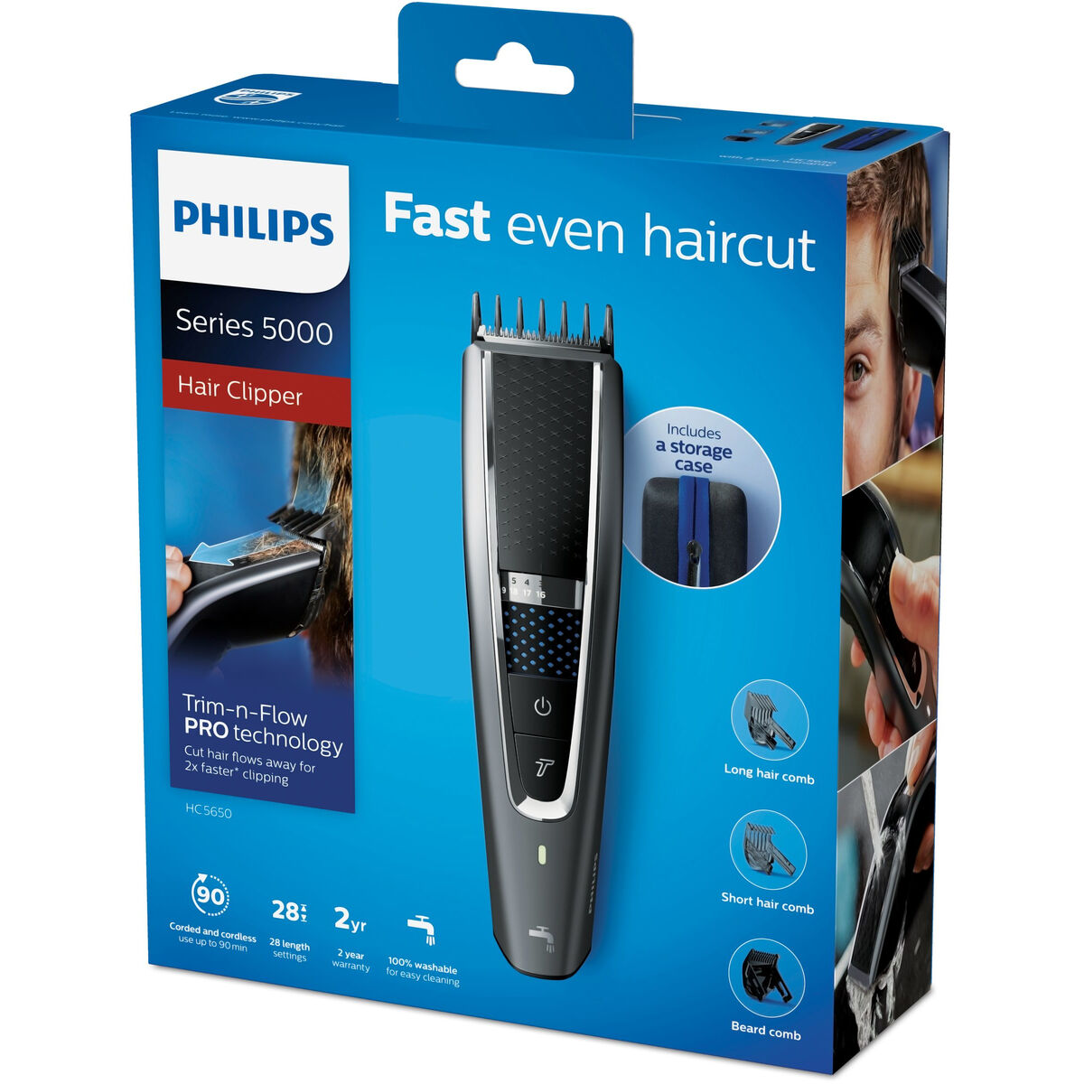 Baard en haar trimmer Philips HC5650/15