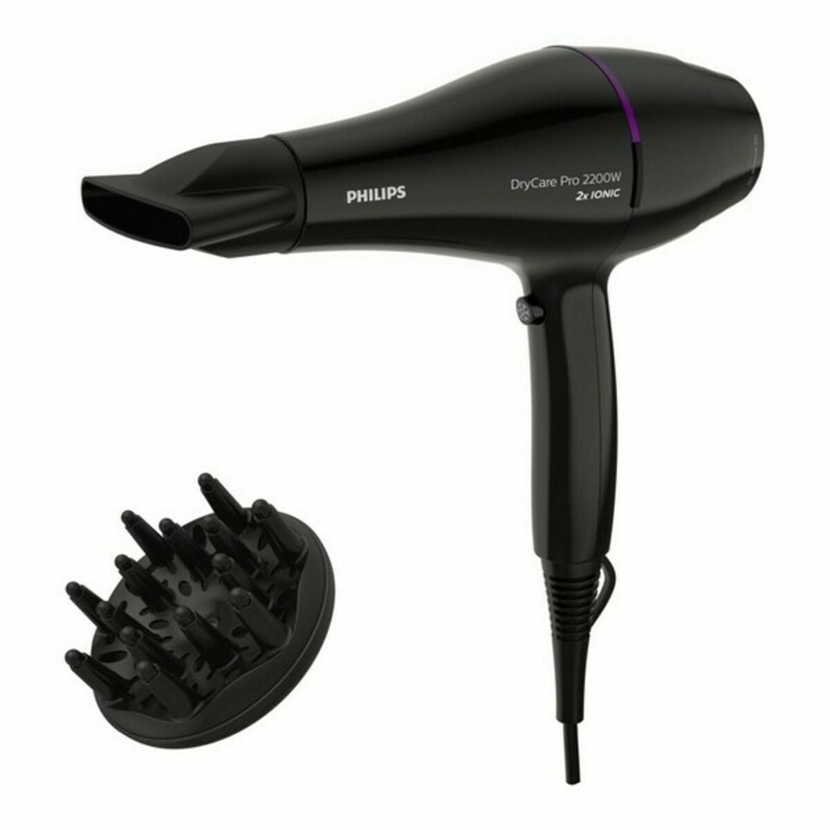 Föhn Philips BHD274/00 2200W Zwart 2200 W - Schoonheid, Haarverzorging - Philips