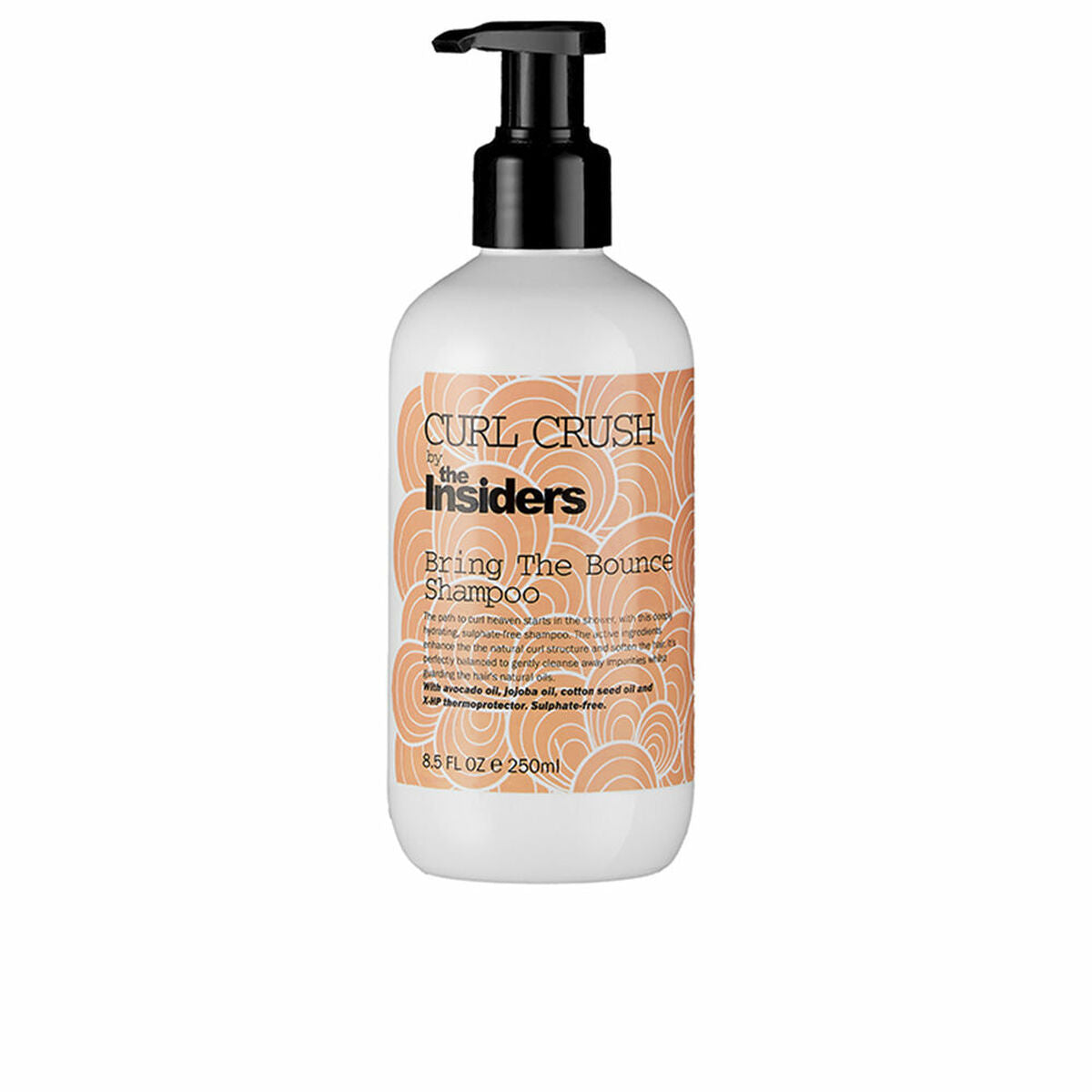 Vochtinbrengende Shampoo The Insiders Curl Crush 250 ml Krullend haar