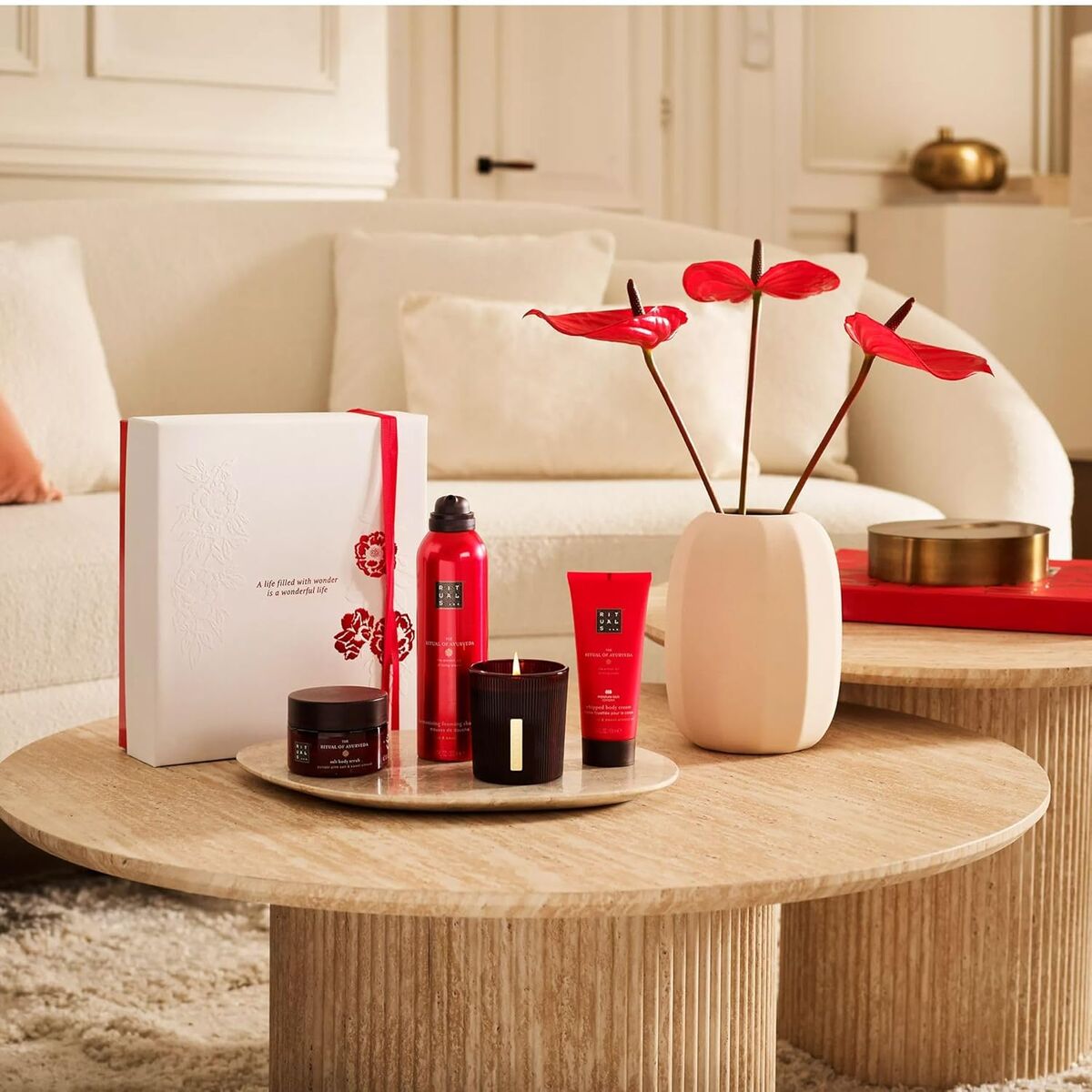 Badset Rituals THE RITUAL OF AYURVEDA 4 Onderdelen