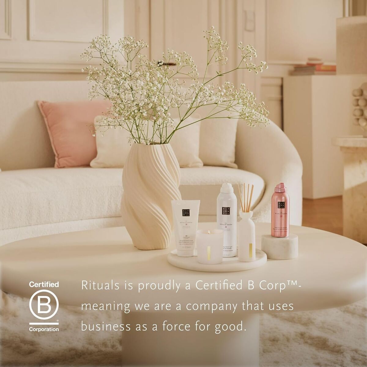 Cosmeticaset voor Dames Rituals THE RITUAL OF SAKURA 5 Onderdelen