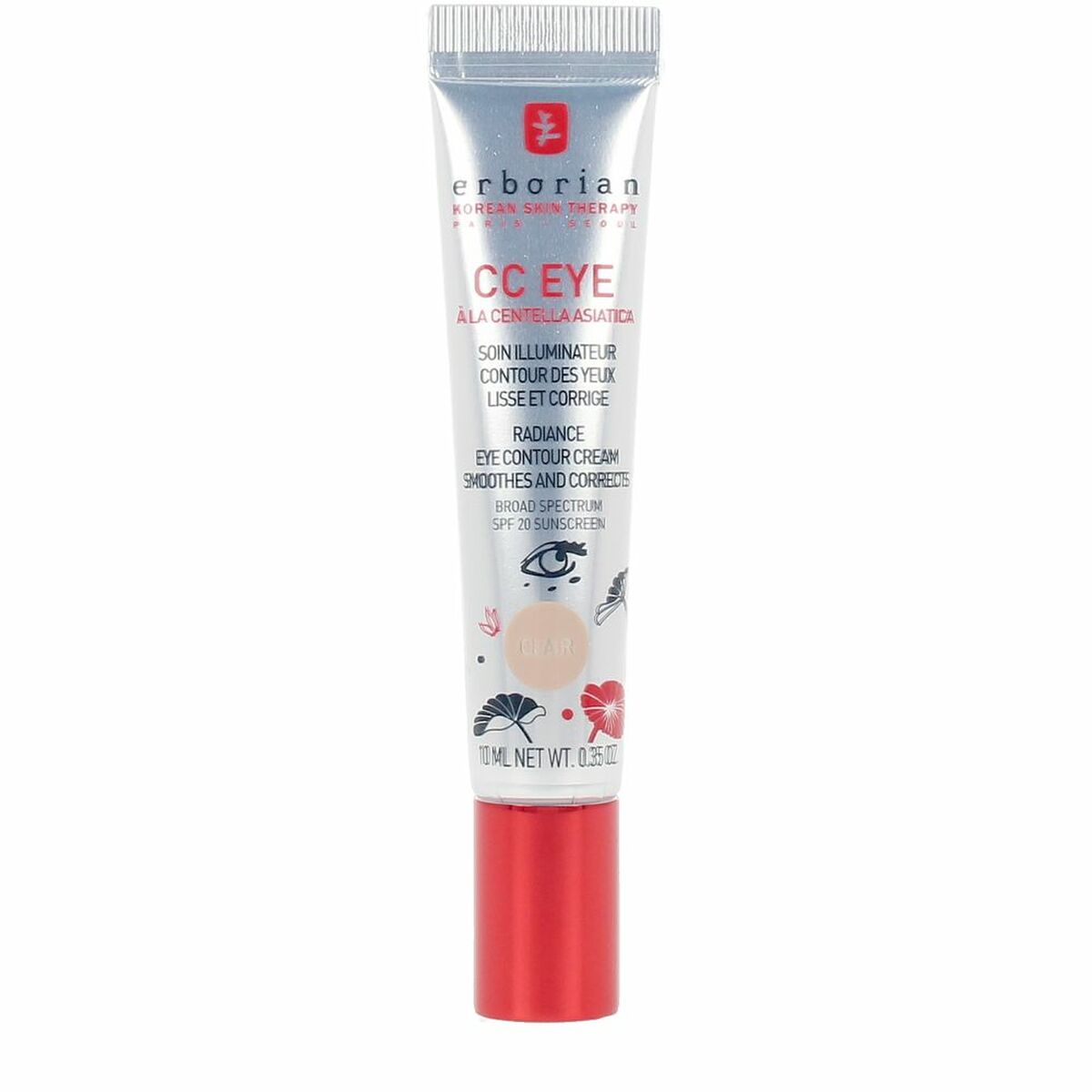 Hydraterende Crème met Kleur Erborian CC EYE 10 ml - Schoonheid, Make - up - Erborian