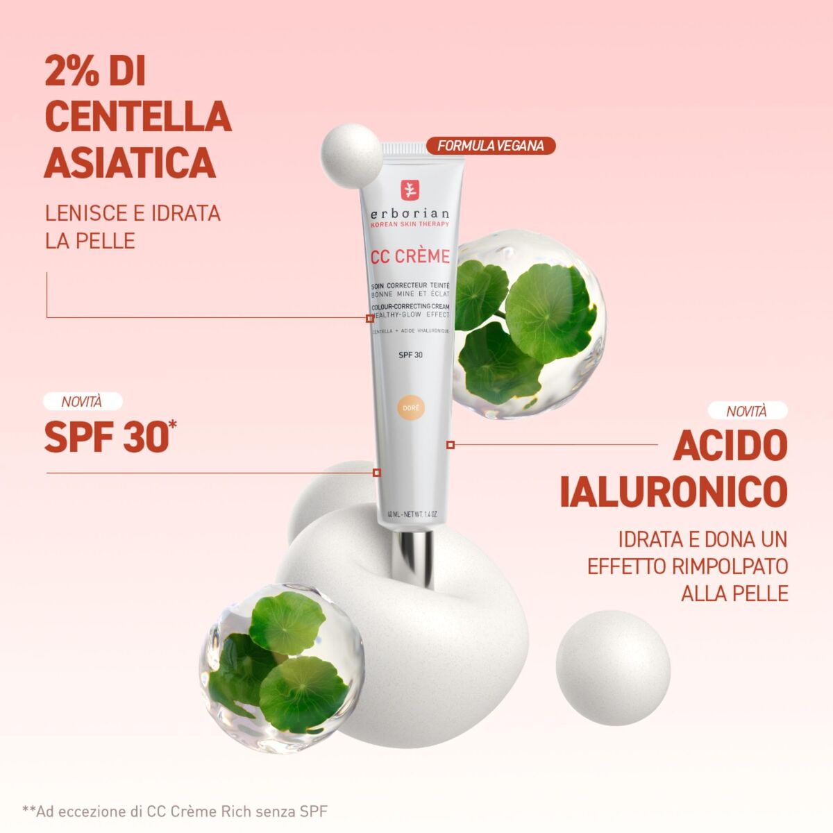 Make - up Set Erborian CC CREAM centella asiática - Schoonheid, Gebruiksvoorwerpen en accessoires - Erborian