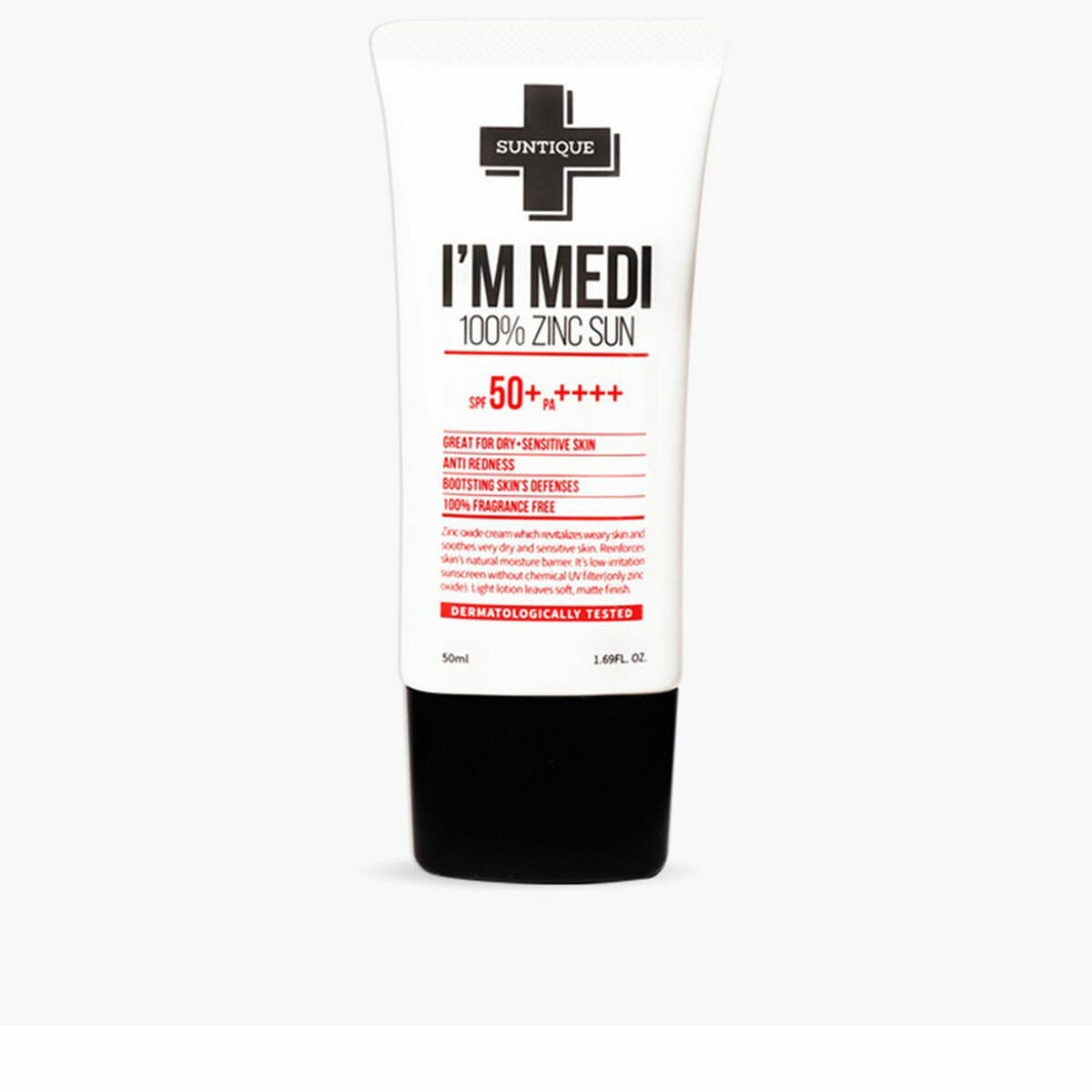 Gezichtszonnecrème Suntique M Medi Spf 50+ 50 ml