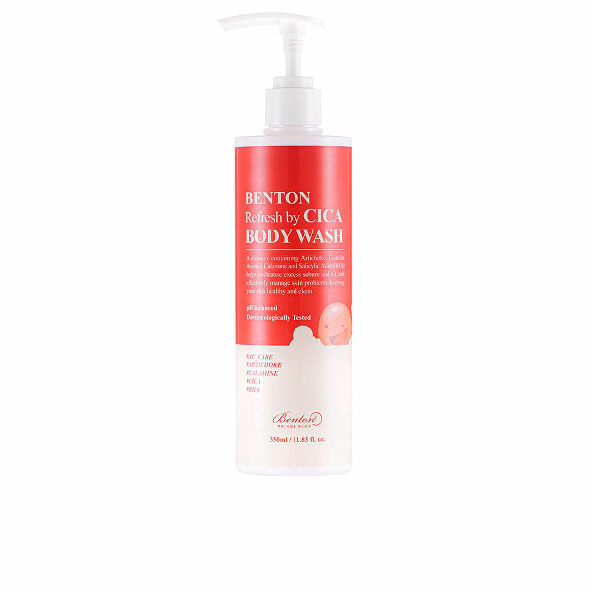 Body Lotion Benton REFRESH BY CICA 350 ml - Schoonheid, Huidverzorging - Benton