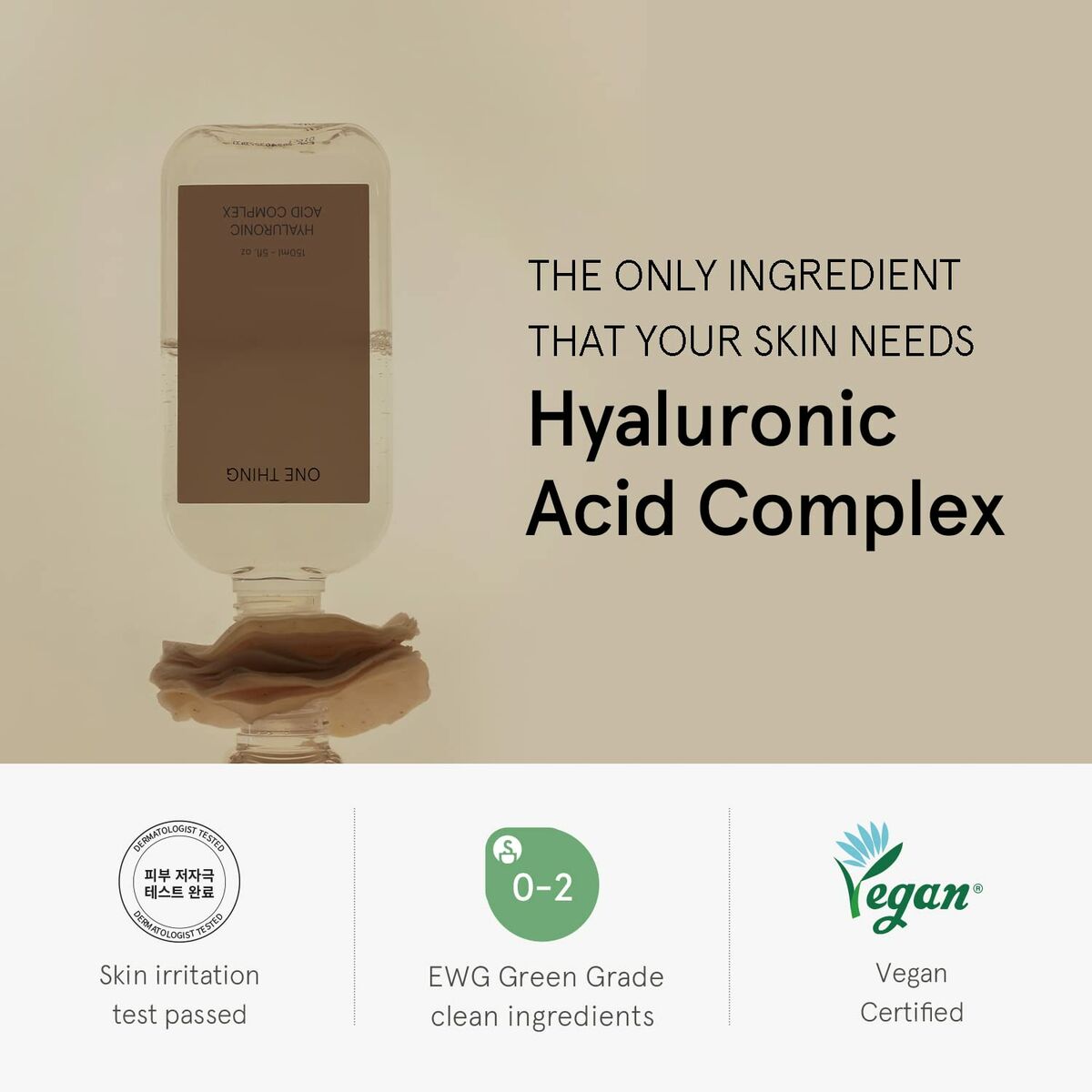 Gezichtstoner One Thing HYALURONIC ACID COMPLEX 150 ml - Schoonheid, Huidverzorging - One Thing