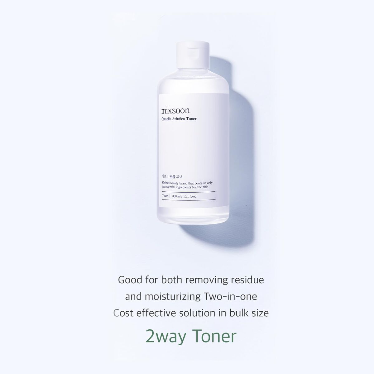 Revitaliserende Cleansing Tonic Mixsoon CENTELLA 300 ml - Schoonheid, Huidverzorging - Mixsoon