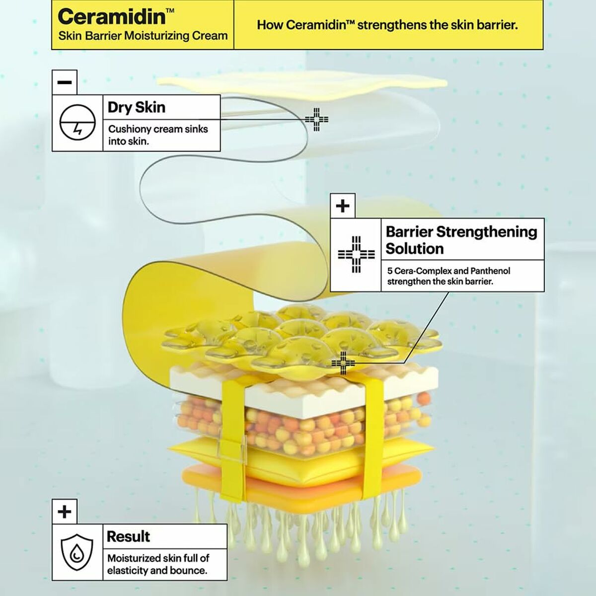 Beschermende crème DR.JART+ CERAMIDIN 50 ml - Schoonheid, Huidverzorging - DR.JART+