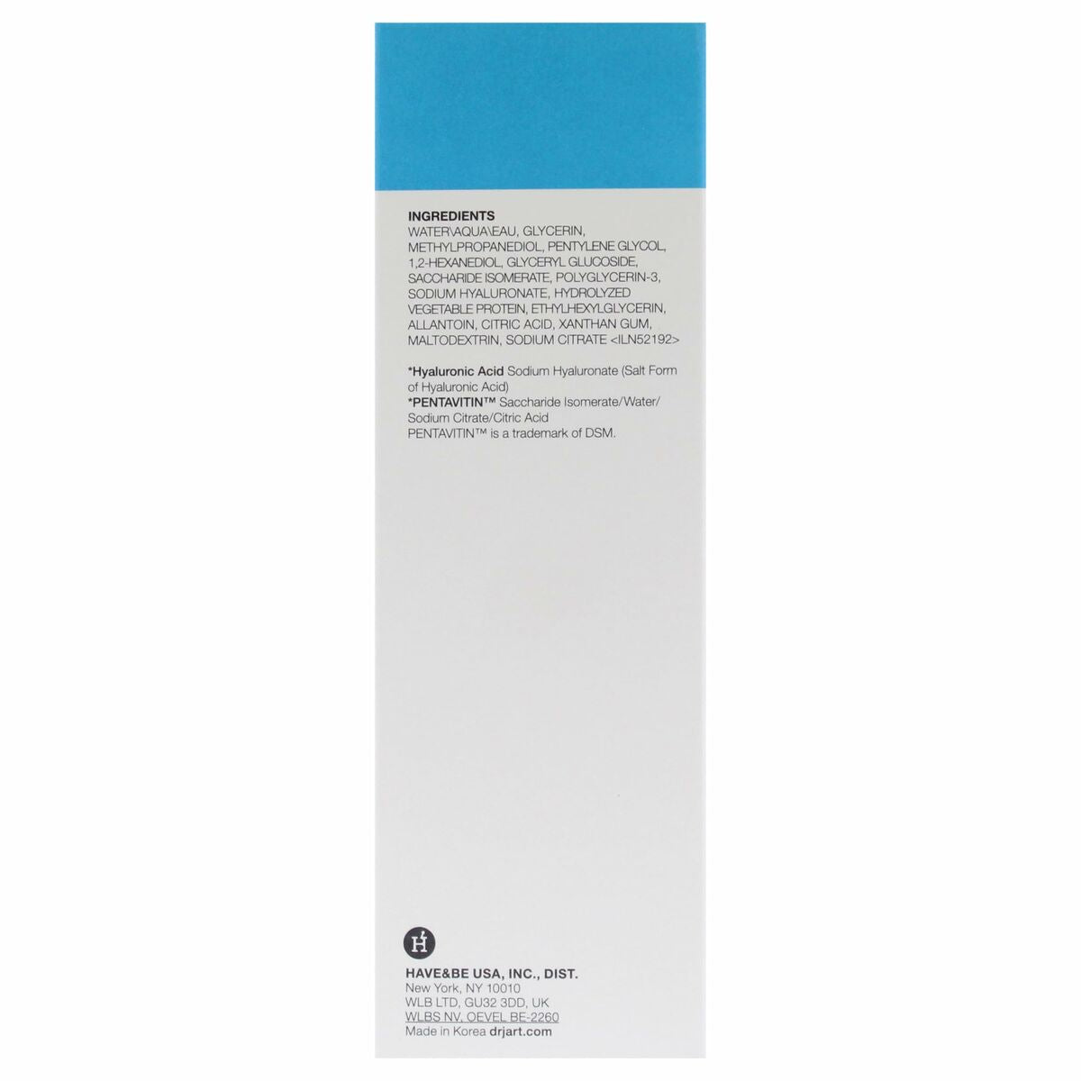 Hydraterend Gelaatsbehandeling DR.JART+ VITAL HYDRA SOLUTION 150 ml