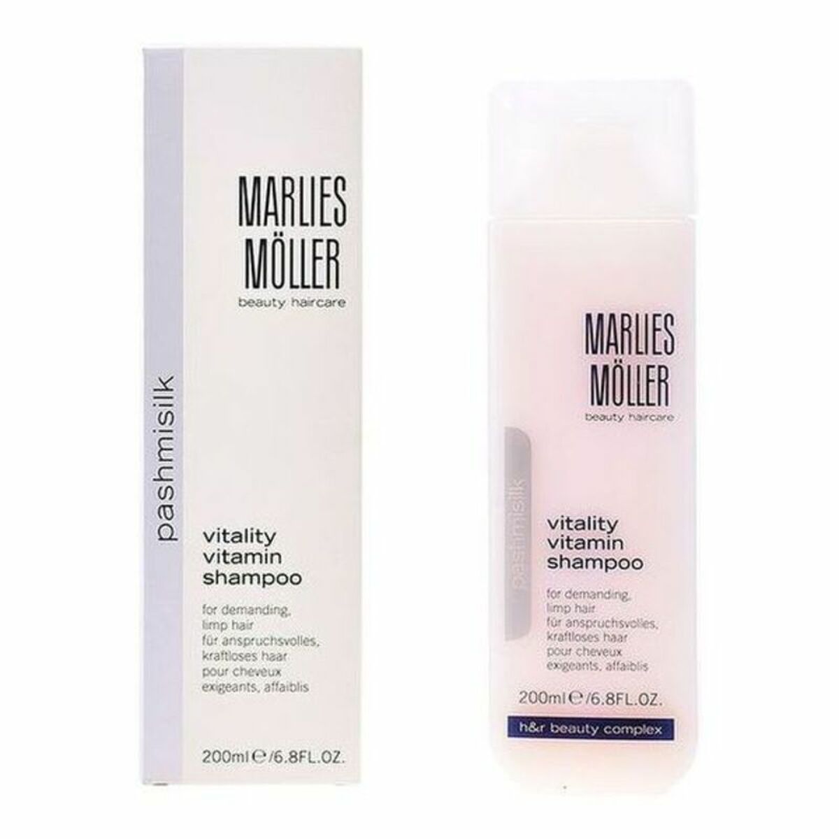 Voedende Shampoo Marlies Möller Pashmisilk 200 ml