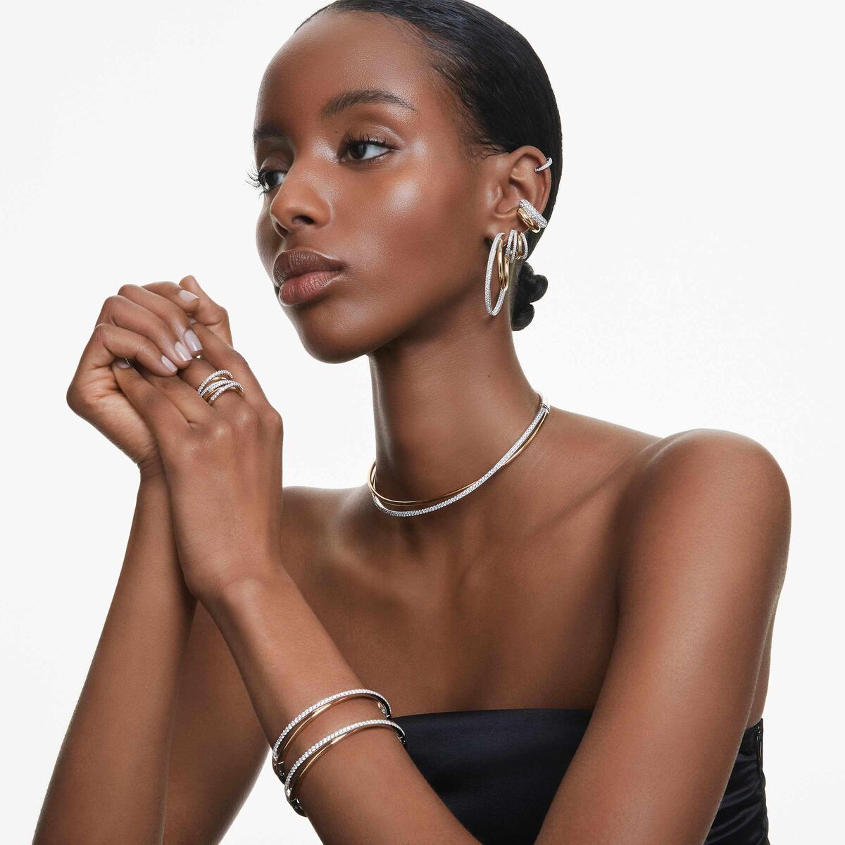 Ring Dames Swarovski 5689730 Zilverkleurig