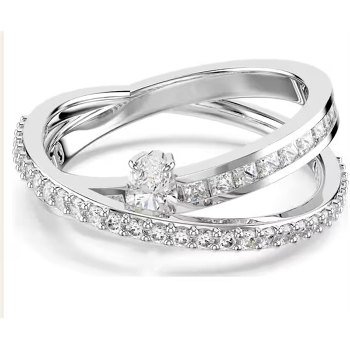 Ring Dames Swarovski 5691230 Zilverkleurig 18