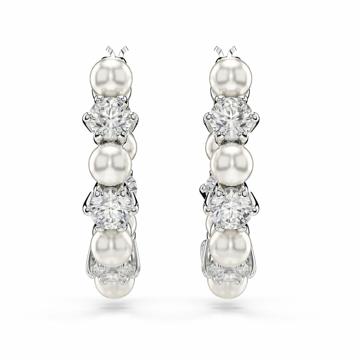 Oorbellen Dames Swarovski 5709256 Zilverkleurig - Sieraden, Vrouwen - Swarovski