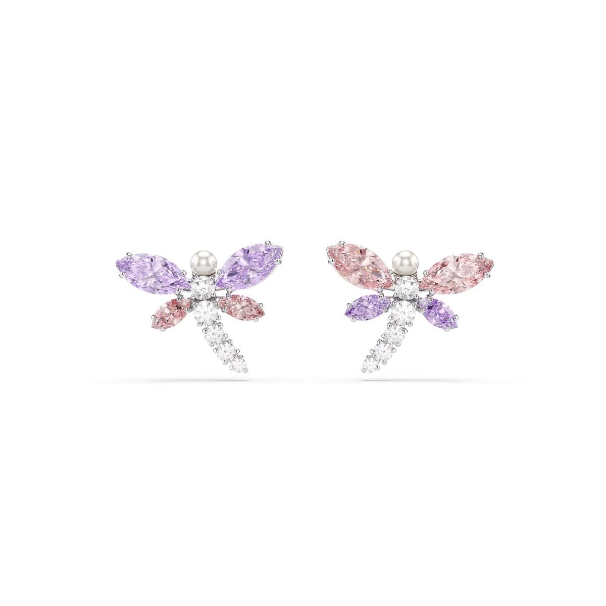 Swarovski 5737371 Dames Oorbellen Zilverkleurig Kristal Rhodium - Sieraden, Heren - Swarovski