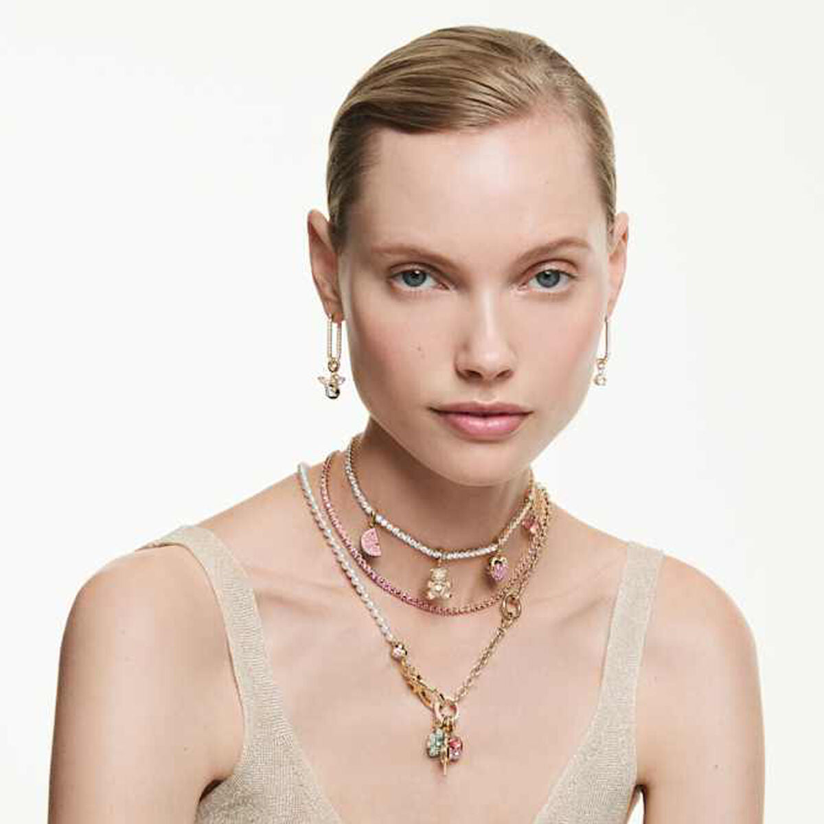 Sieraad Dames Swarovski 5742959 Gouden - Sieraden, Vrouwen - Swarovski