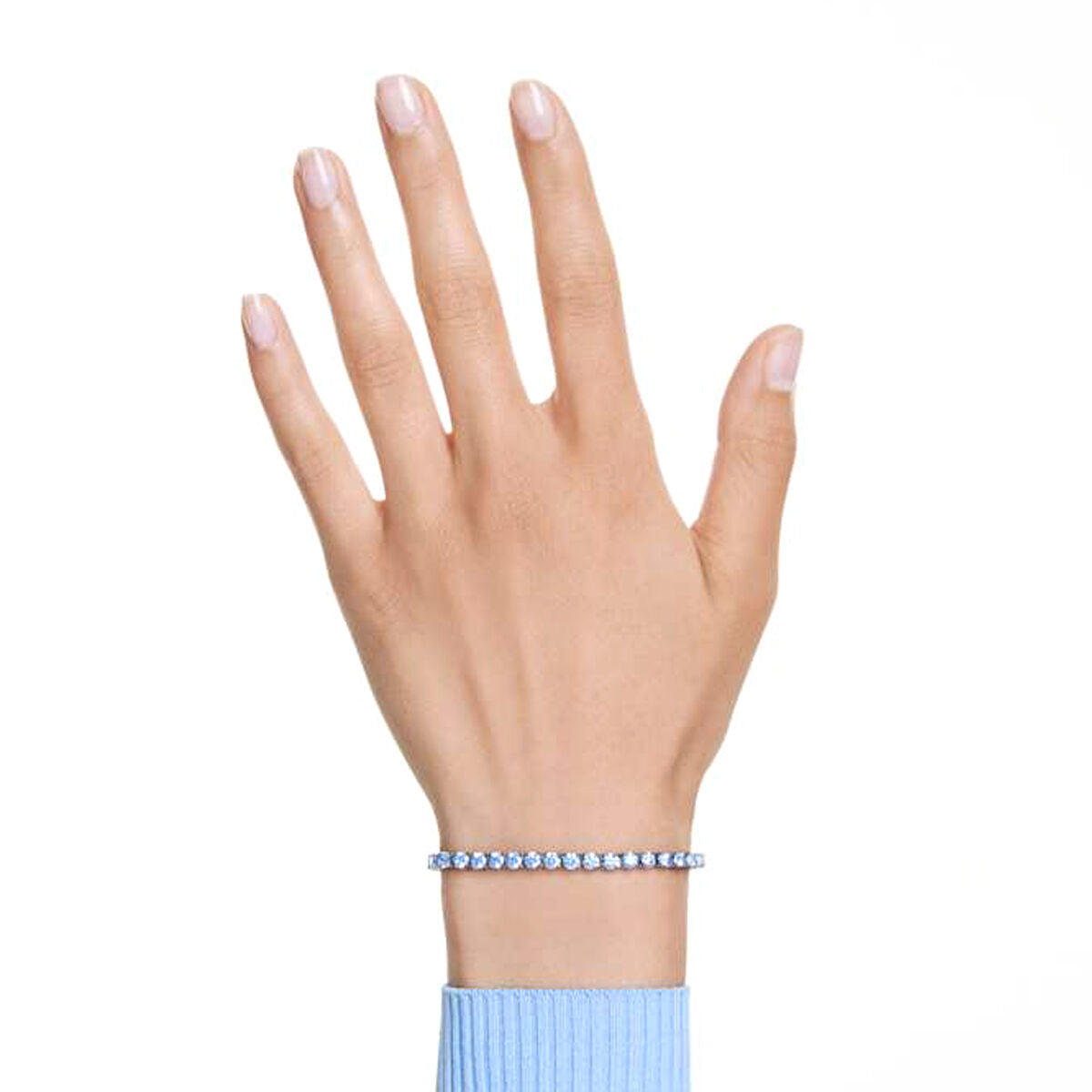 Armband Dames Swarovski 5743440 Blauw Zilverkleurig - Sieraden, Vrouwen - Swarovski