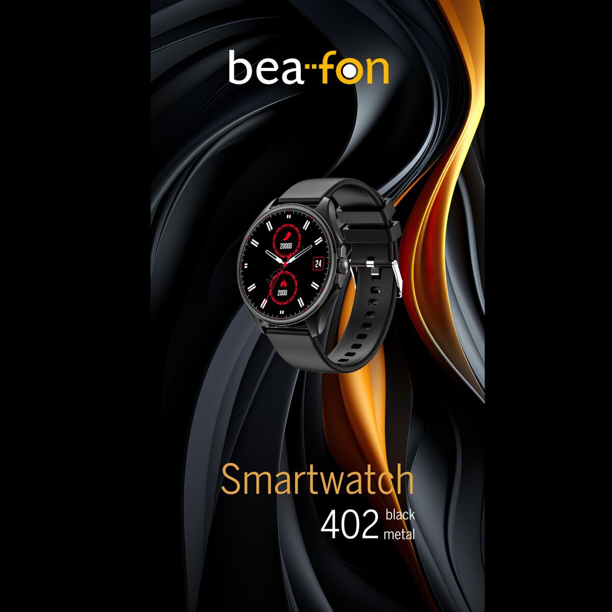 Smartwatch beafon WATCH 402 43 mm 1,43" Zwart - Elektronica - beafon