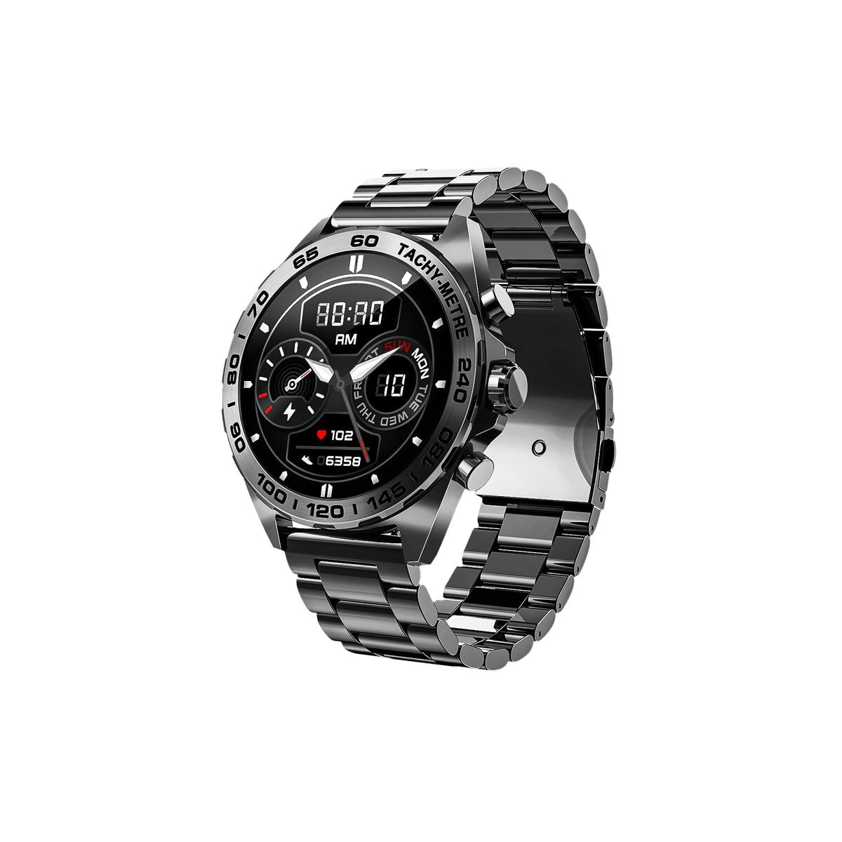 Smartwatch beafon WATCH 501 1,43" Staal Mat zwart - Elektronica - beafon